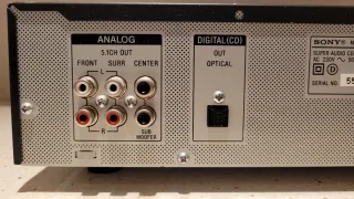 Reproductor Sony SCD-XE597 SACD