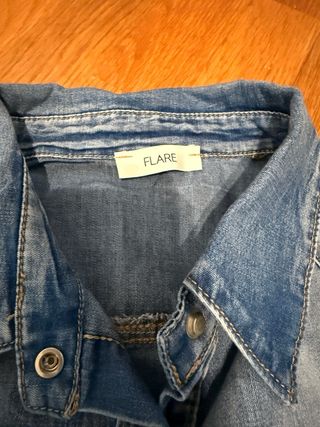 Camicia jeans Flare