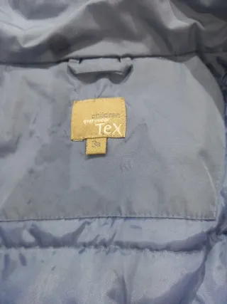 Anorak niño 3 años Tex