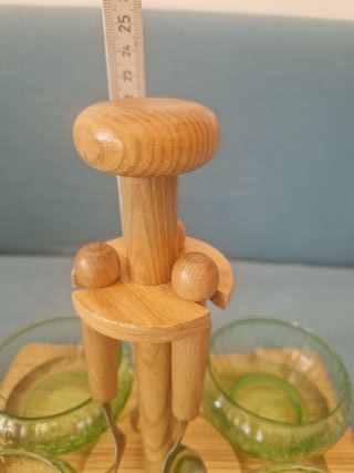 Set Tavola Artek Legno e Vetro