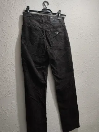 Pantalón Armani Jeans Hombre Negro Talla 28