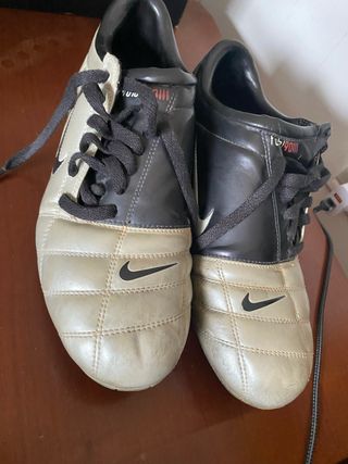 Nike Total 90 Scarpe Calcio Argento/Nero