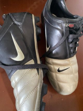 Nike Total 90 Scarpe Calcio Argento/Nero