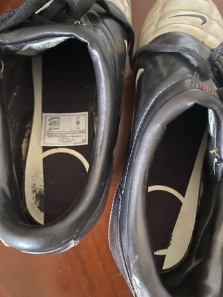 Nike Total 90 Scarpe Calcio Argento/Nero