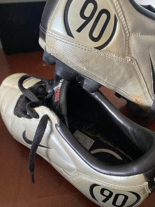 Nike Total 90 Scarpe Calcio Argento/Nero