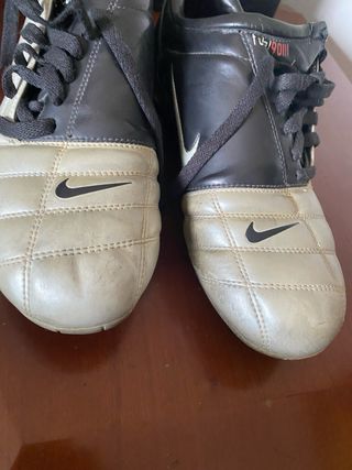 Nike Total 90 Scarpe Calcio Argento/Nero