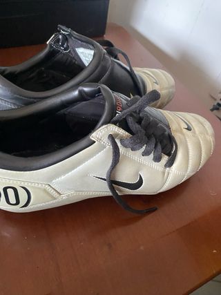 Nike Total 90 Scarpe Calcio Argento/Nero