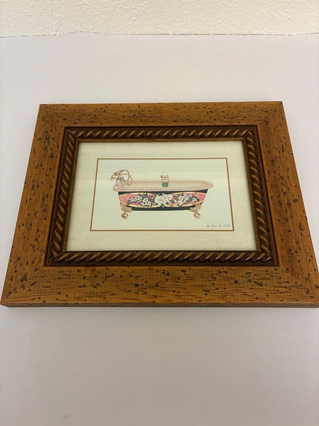 Cuadro Bañera Decoración