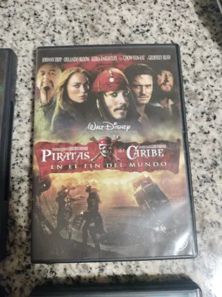 Pack 4 Películas Piratas del Caribe DVD