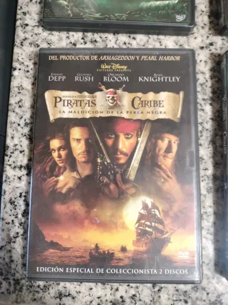 Pack 4 Películas Piratas del Caribe DVD