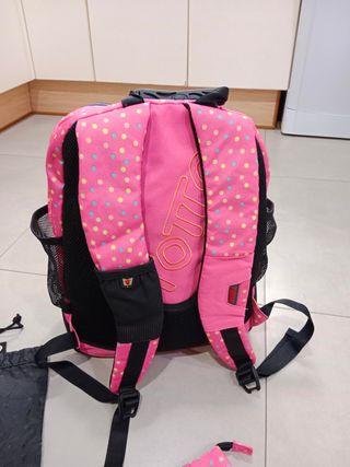 MOCHILA INFANTIL MARCA TOTTO COLOR ROSA
