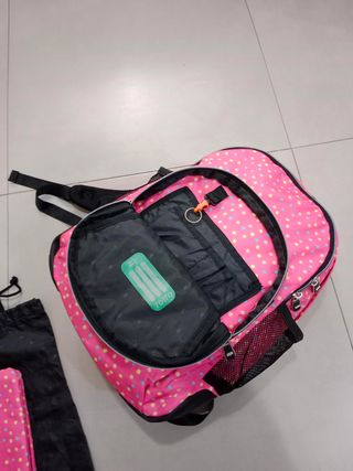 MOCHILA INFANTIL MARCA TOTTO COLOR ROSA