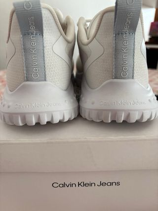 Zapatillas Calvin Klein Jeans Blancas Talla 39
