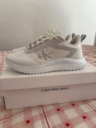 Zapatillas Calvin Klein Jeans Blancas Talla 39
