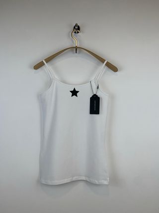 Camiseta Lux Rosalía Talla Única Blanca