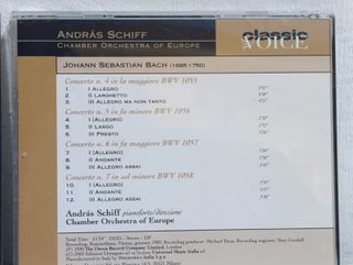 CD Bach Concerti per pianoforte e orchestra