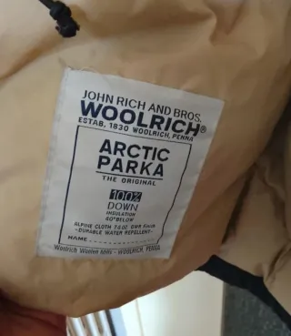 Woolrich Artic Parka Blu