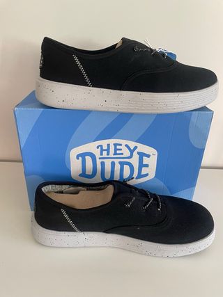 Zapatillas Hey Dude Loneta Hombre Talla 43