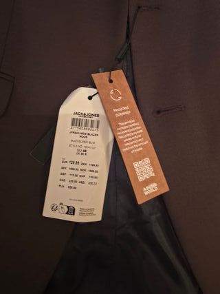 Chaqueta Blazer Jack & Jones Hombre Marrón