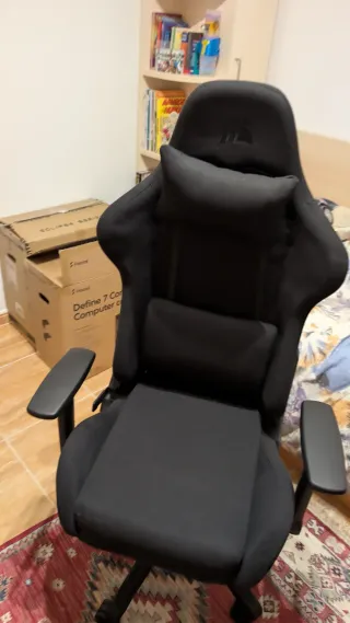 Silla Gaming Corsair T100 Relaxed Negra Tela