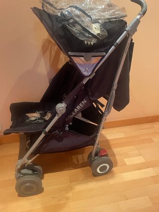 Silla de paseo Maclaren negra