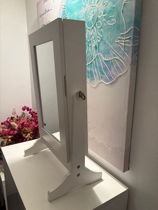 Espejo joyero de sobremesa