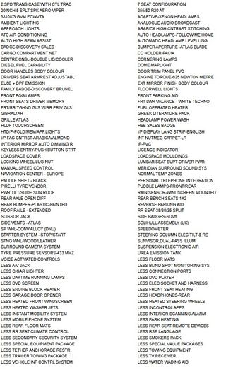 Land Rover Discovery HSE