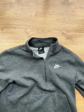 Sudadera Nike Media Cremallera Gris Talla L