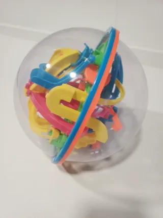 Bola Laberinto 3D Transparente
