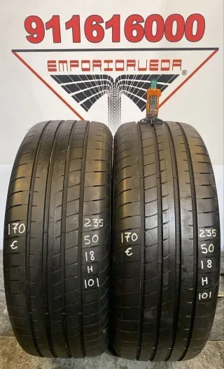 235 50 18 H GOODYEAR RUEDA AL 90% VIDA UTIL