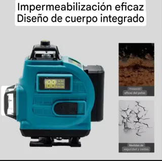 Nivel Láser 4D 16 Líneas Accesorios