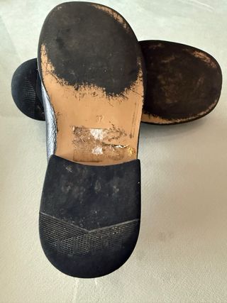 Zapatos Castellano Unisex Negros