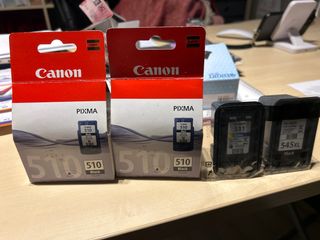 Cartuchos Tinta Canon 545XL,510y 511 Negro y Color
