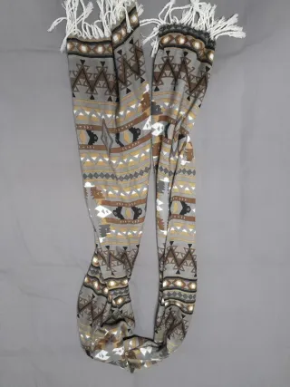 Bufanda Pull&Bear geométrica