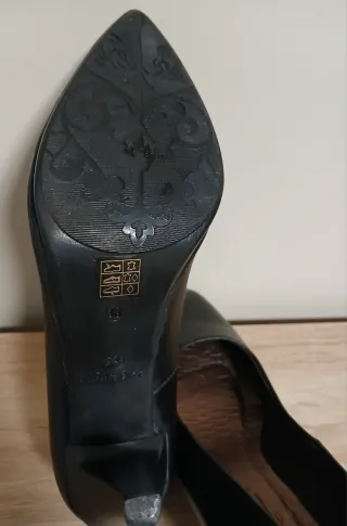 Zapatos de salón negros mujer