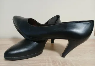 Zapatos de salón negros mujer