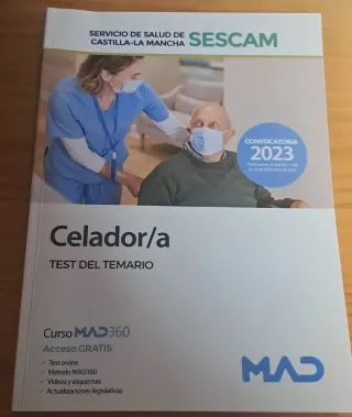 Vendo libro de test celador mad
