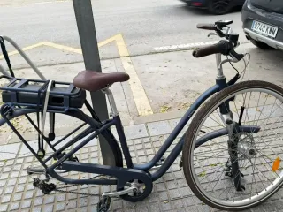 Bicicleta Eléctrica Azul