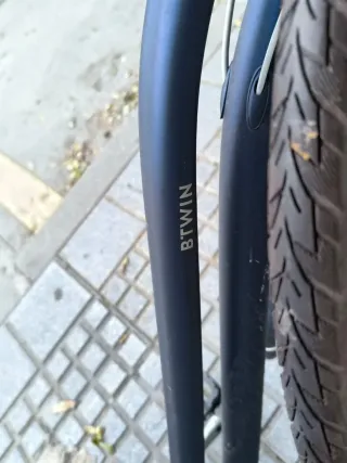 Bicicleta Eléctrica Azul