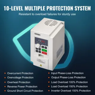 Azionamento a Frequenza Variabile VFD 3HP 2,2KW 5A