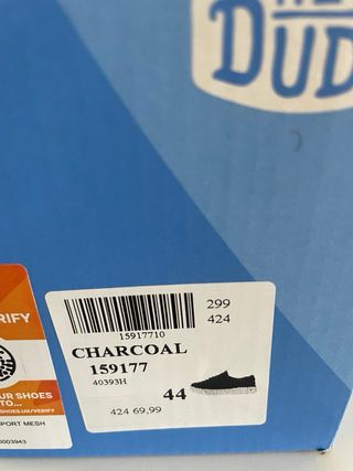 Zapatillas Hey Dude Grises Talla 44