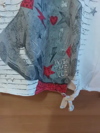 Camiseta niña manga larga Rebel girl