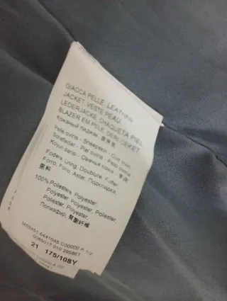 Giacca Intrend vera pelle taglia S