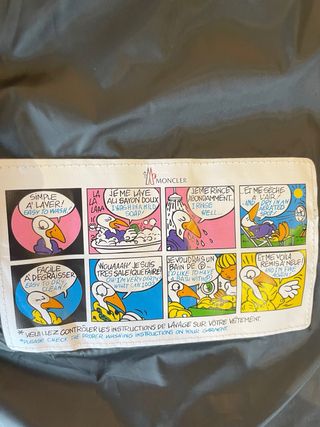 Giubbotto Moncler Nero Originale