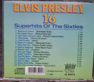Lote 3 CDs Elvis Presley