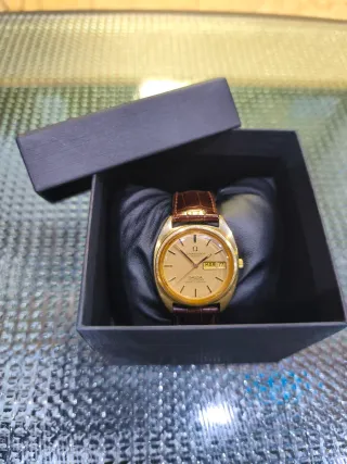 Omega Constellation Automático chapado en Oro 1970