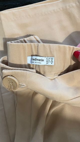 Pantalón de vestir beige