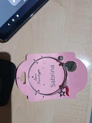 Bracciale con ciondoli personalizzato Sabrina