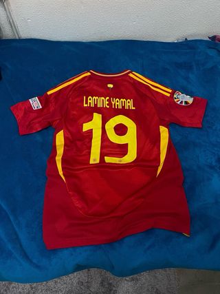Camiseta España Lamine Yamal Talla S