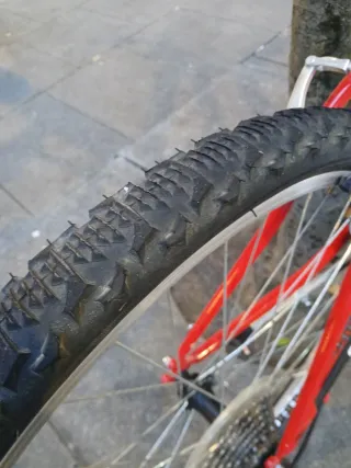 Bicicleta MTB CONOR Roja